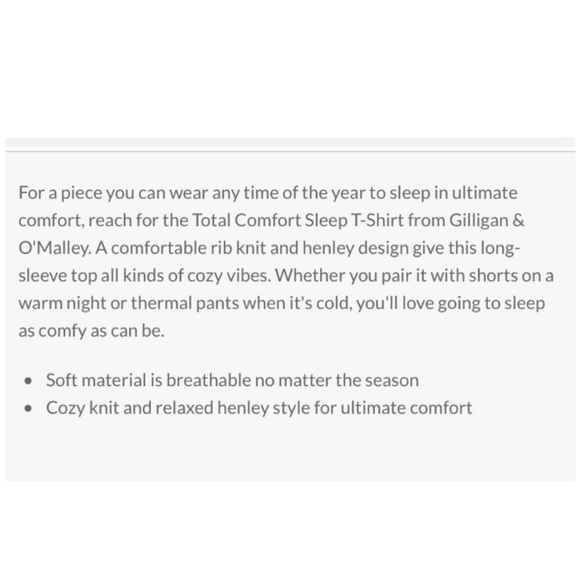 Gilligan & O’Malley Women’s Sleep T-Shirt - Picture 2 of 2